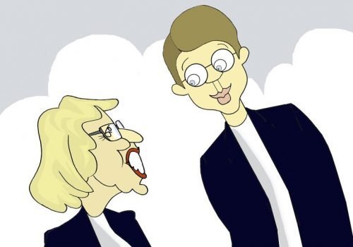 Manuela Carmena e Iñigo Errejón por Siro