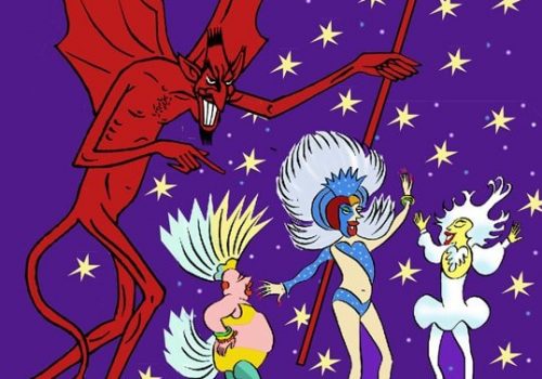 Drag Queens e Satanás por Siro