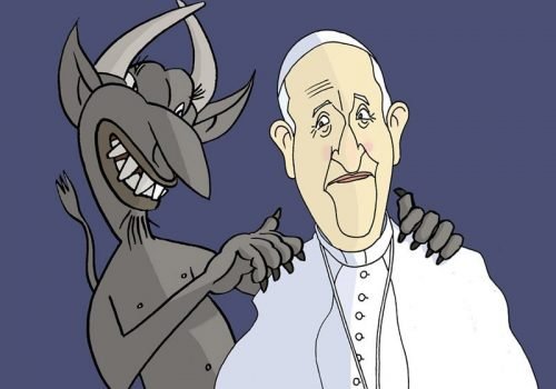 O papa Francisco e o Demo por Siro