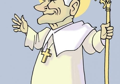 Xoán Paulo II por Siro